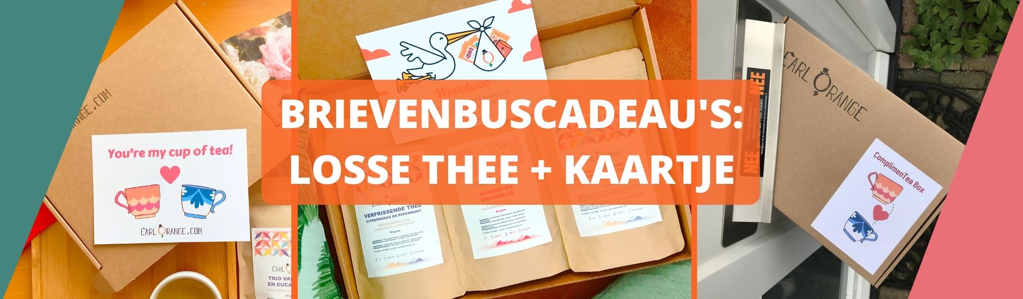 Geef losse thee cadeau door de brievenbus. Bekijk hier onze brievenbuscadeaus.