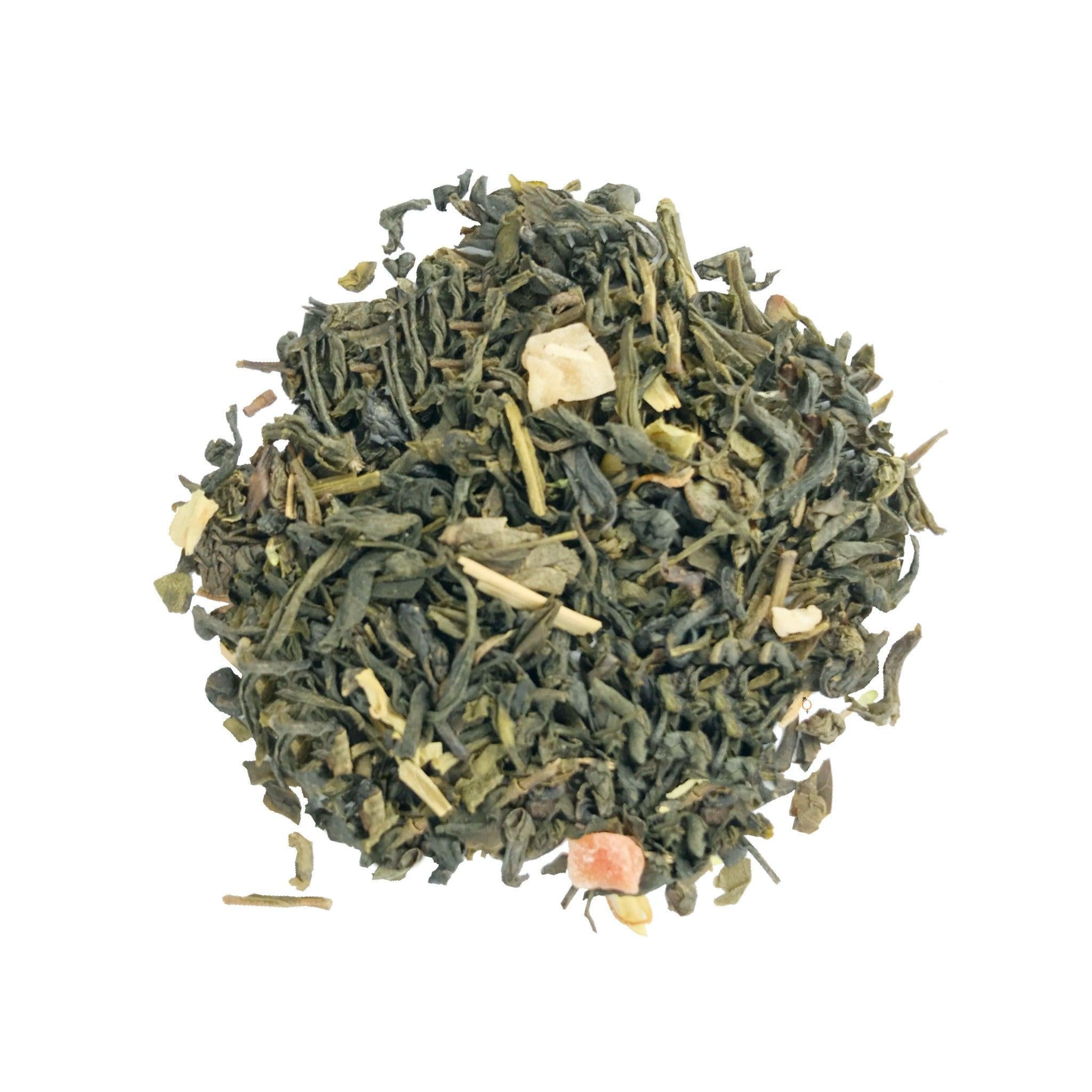 kopen? Losse groene thee met vers gedroogde mango en papaya – Earl Orange Tea and