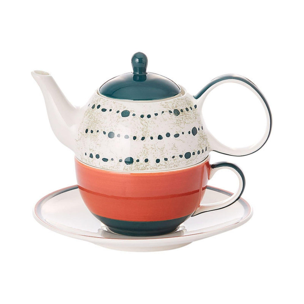 Tea-for-one theeset kopen? handgeschilderde theeset van keramiek – Earl Orange Tea Gifts