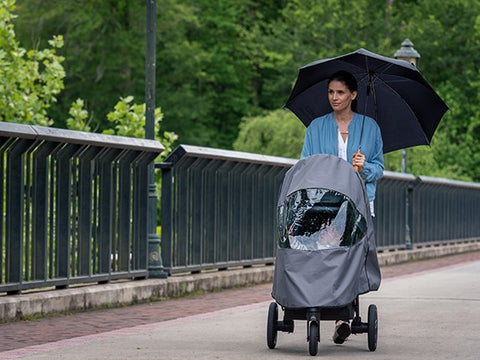 britax b agile stroller rain cover