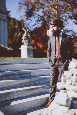 The Beard Baron pictured in Newport RI