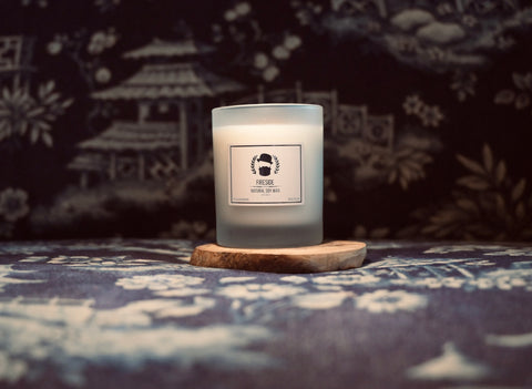 Fireside Luxury Soy Candle by The Beard Baron