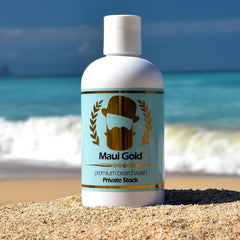 Maui Gold Premium Beard Wash by The Beard Baron