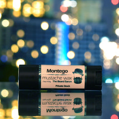 Montego Mustache Wax by The Beard Baron pictured in Downtown Waikiki