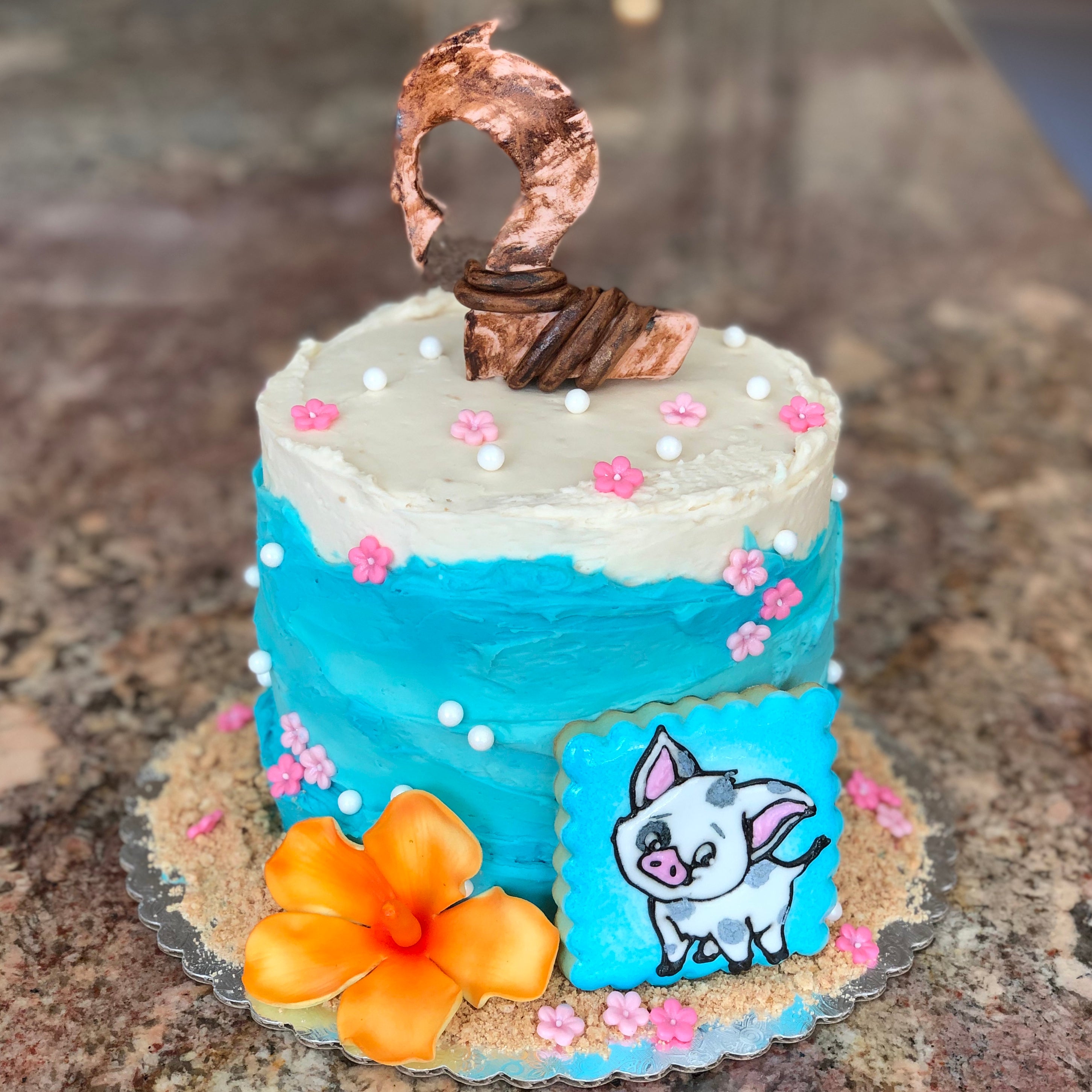 Moana Cake Baked By Bri