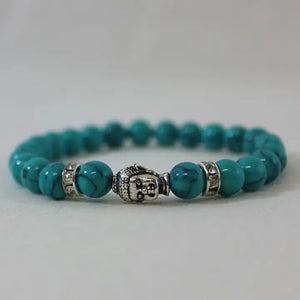 Turquoise Buddha Bracelet - Nance Galleries