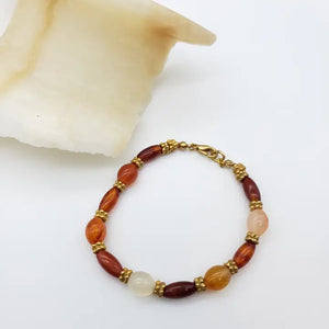 Fire Agate Bracelet - Nance Galleries