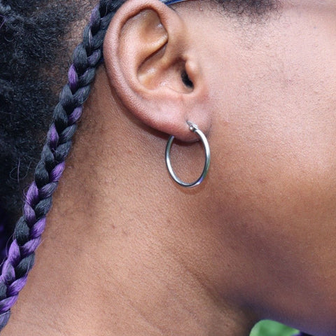 Hoop earrings 
