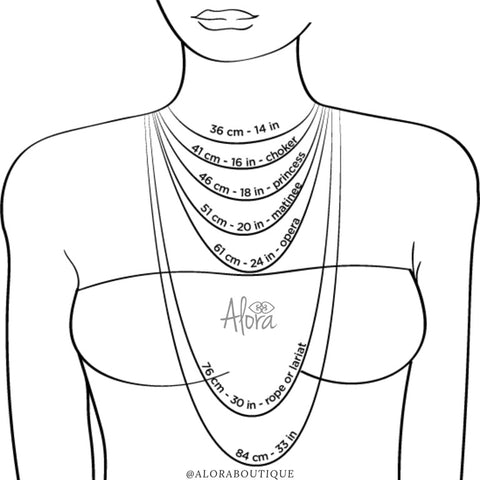 Jewelry Length Chart