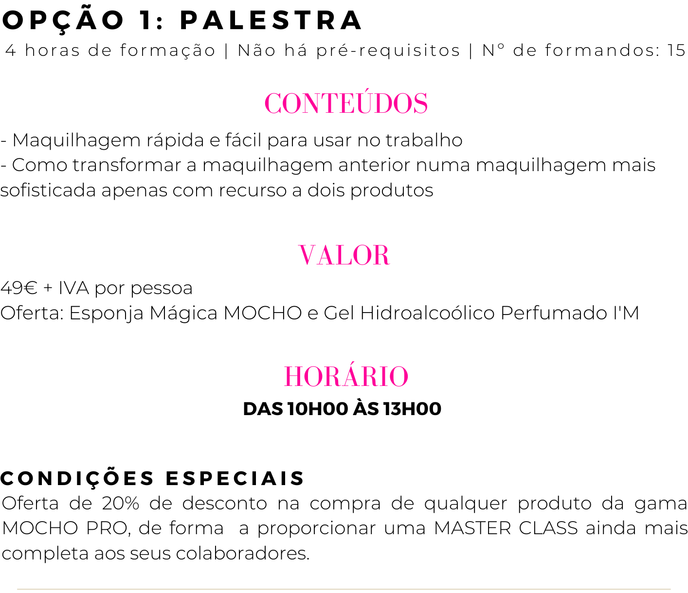 CURSOS INÊS MOCHO ACADEMY