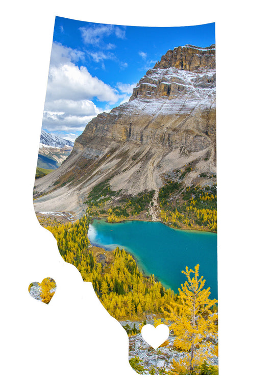 Alberta Love Magnet Upper Kananaskis Lake – North Birch Grove by