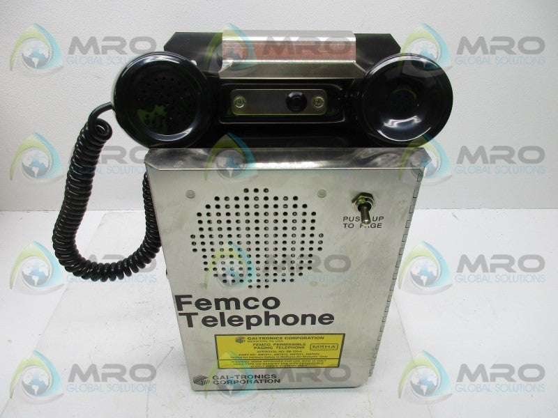 GAI TRONICS AM7011 FEMCO PERMISSIBLE PAGING TELEPHONE * NEW NO BOX * – MRO  Global Solutions