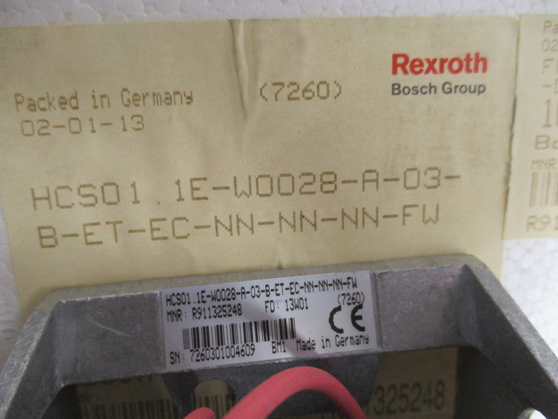 Bosch Hcs01 1e W0028 A 03 B Et Ec Nn Nn Nn Fw Drive New In Orignal P Mro Global Solutions