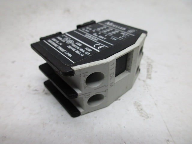 KLOCKNER MOELLER 11DILM AUXLIARY CONTACT BLOCK * USED *
