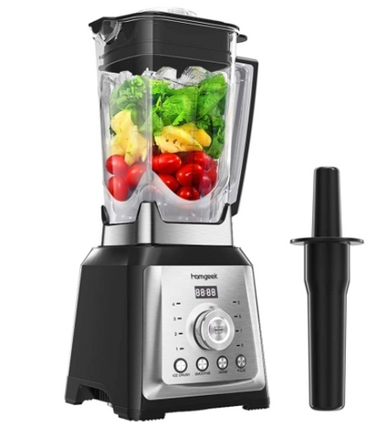 Homgeek Blender With the powerful pure copper motor of 2000W