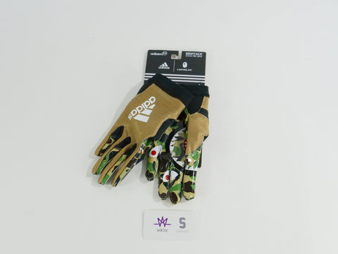 bape x adidas adizero 8.0 gloves green