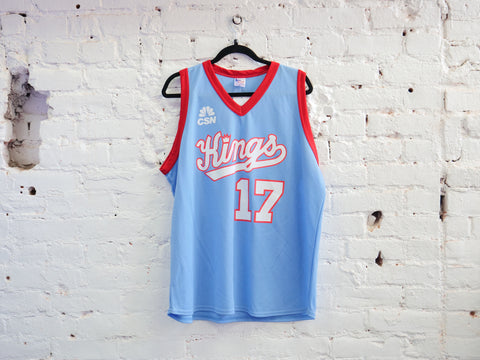 light blue kings jersey