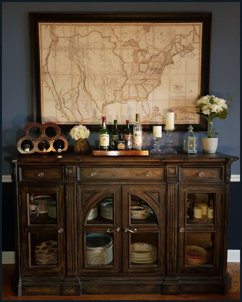 Framing and Antique Map