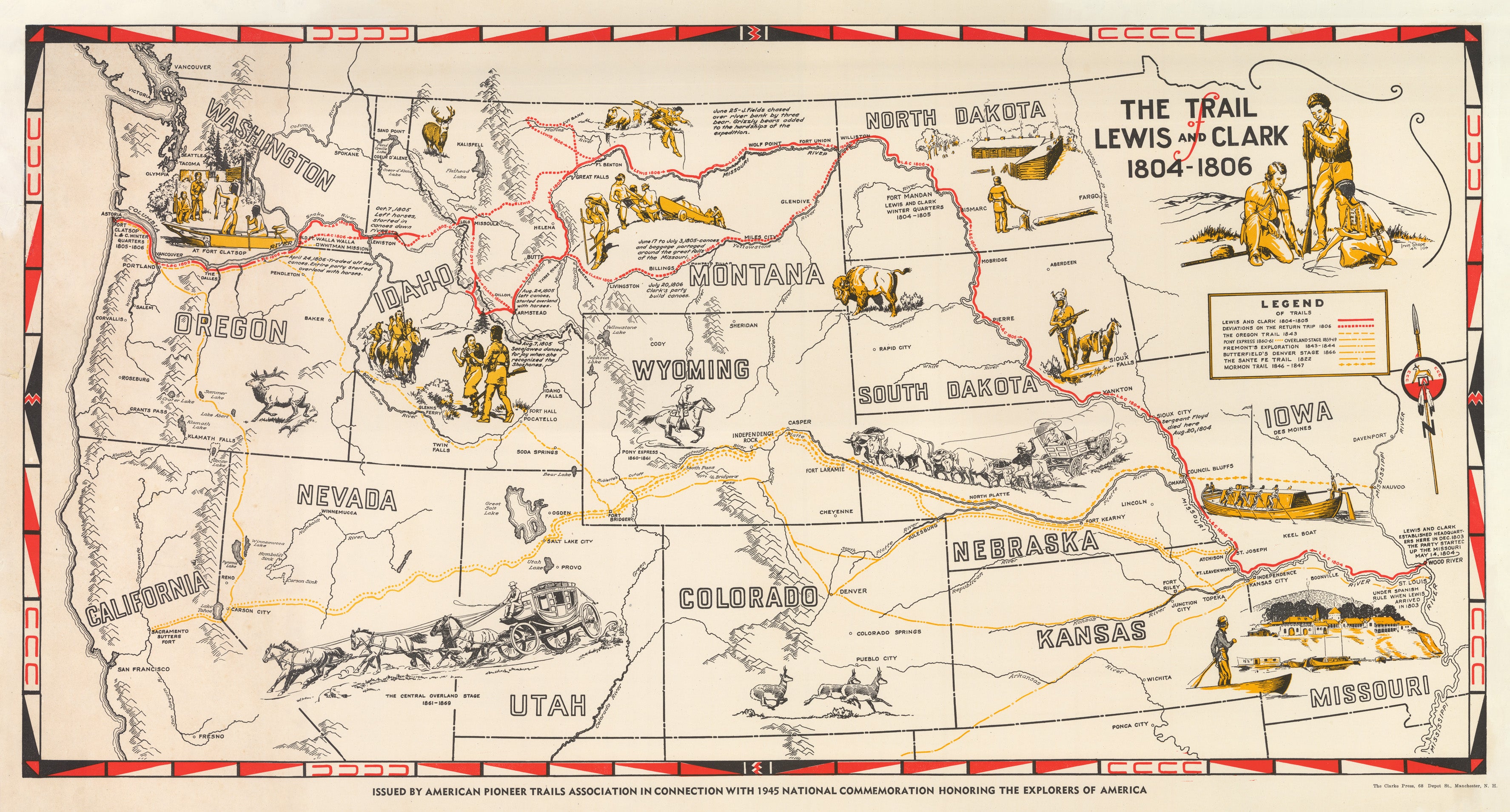 vintage-map-of-the-trail-of-lewis-and-clark-1804-1806-new-world