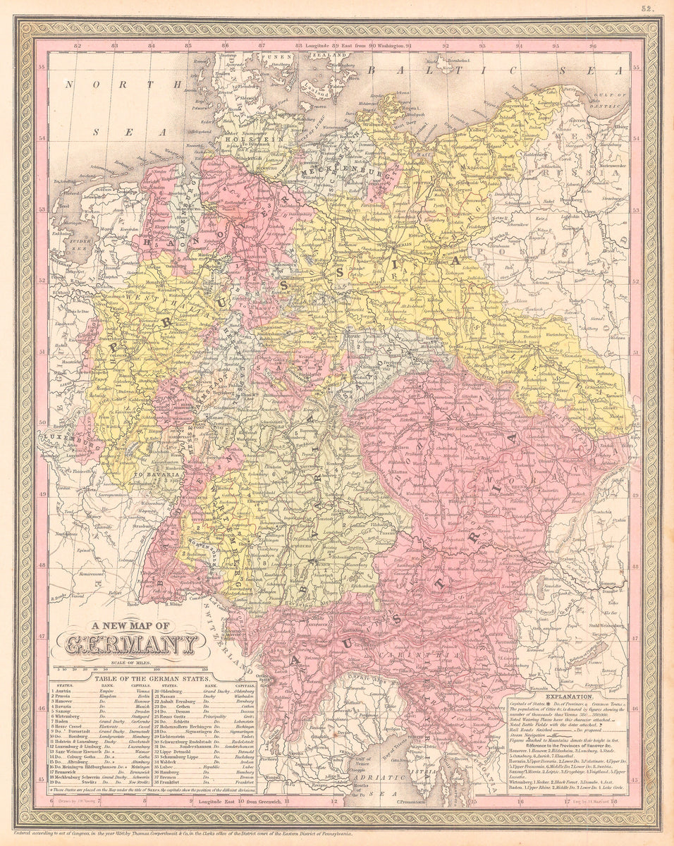 1850 A New Map Of Germany New World Cartographic   Aq18168a 1200x1200 