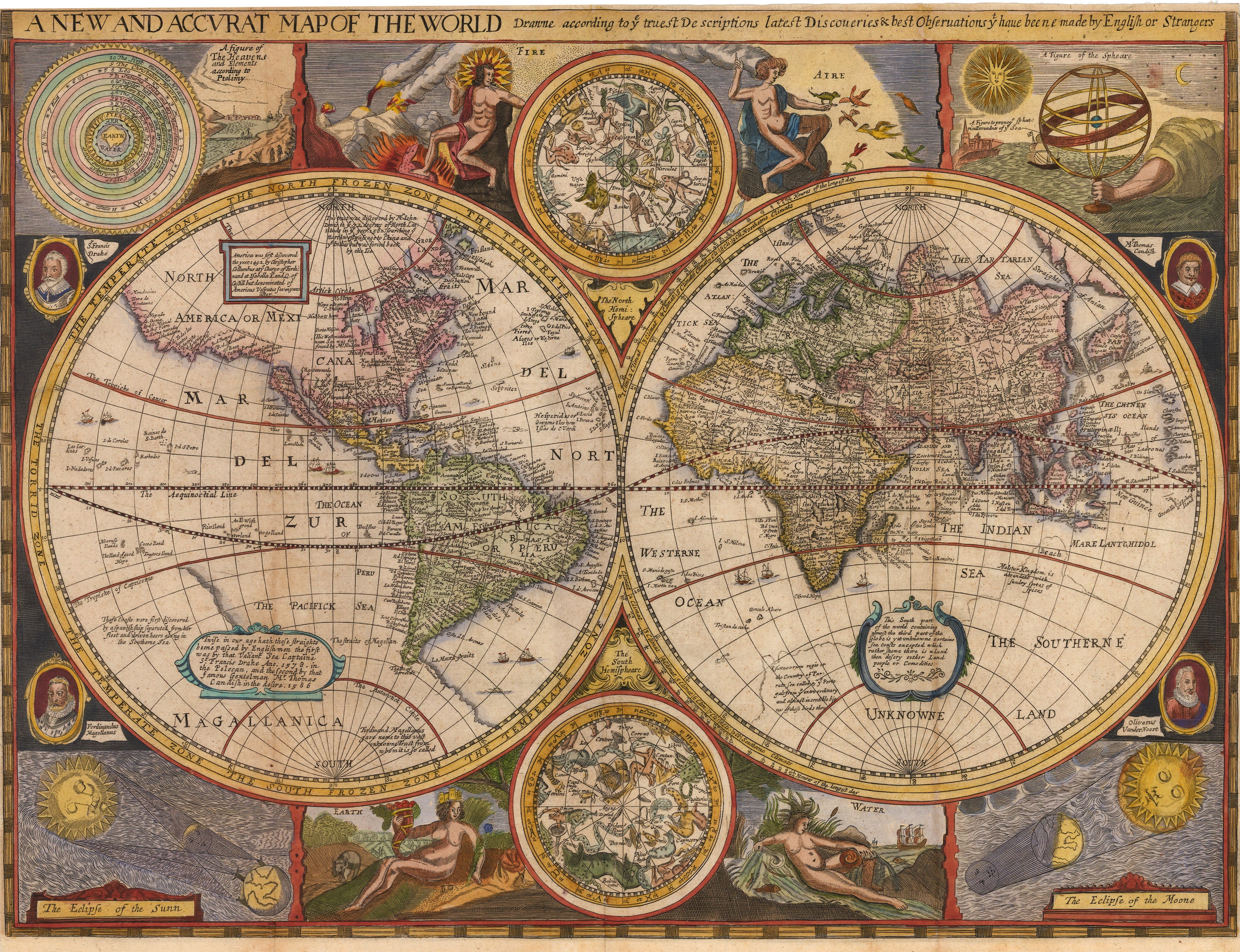 Antique World Map Old Cartographic Map Antique Maps Digital Art By Siva Ganesh