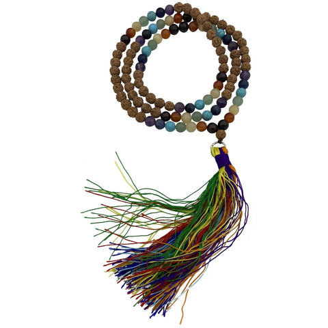 k j traders 4 types of mala chandan mala , tulsi mala Beads Stone