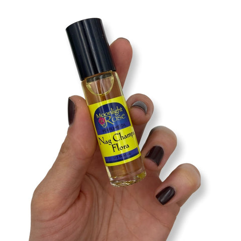 Nag Champa Flora Perfume Body Oil by Wild Rose