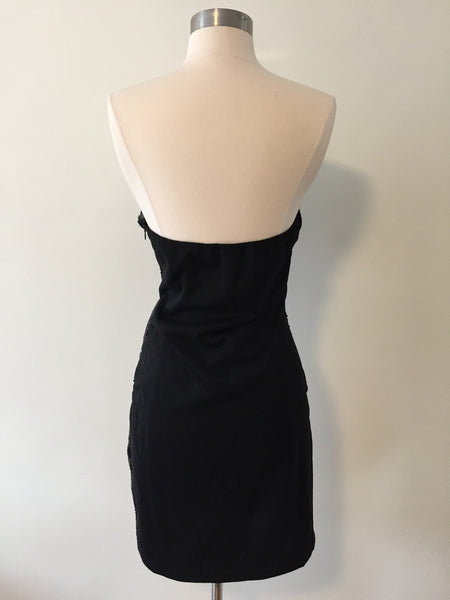 Waiting for Tonight Black Sequin Mini Dress – Boutique Bastone