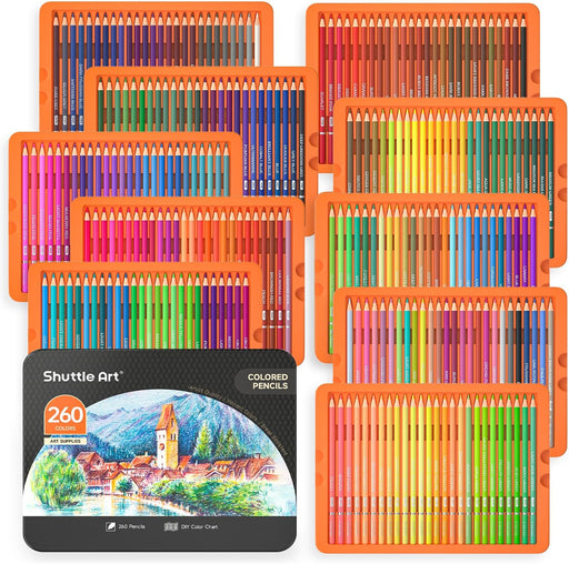 Professional Pencils Set - 52 Pack — Shuttle Art