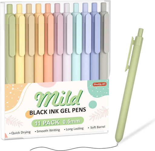 Pastel Color .05 Gel Black Ink Pen – Planning City