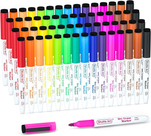 Washable Markers,16 Different Colors and Bonus 12 Caps - Set of 304 —  Shuttle Art