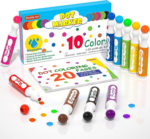 Dual Tip Fabric Markers - Set of 40 — Shuttle Art