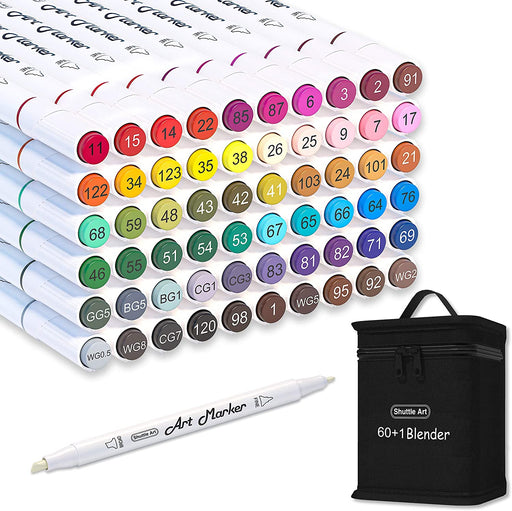 Dual Tip Fabric Markers - Set of 40 — Shuttle Art