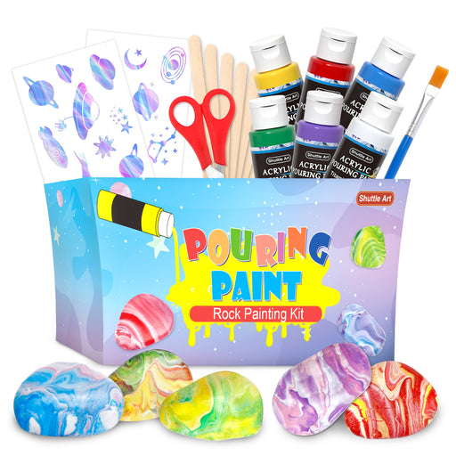 Acrylic Paint Set 12 Colors (2oz /60ml) Non-toxic Craft Paint Kit With 6  Brushes And A Palette Art Supplies For Adults & Kids - Acrylic Paints -  AliExpress