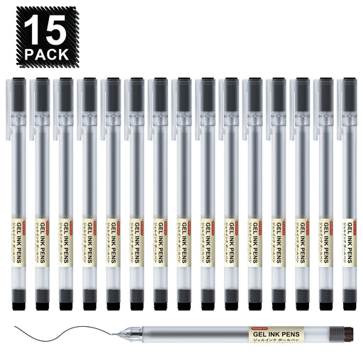 Black Gel Pens - Set of 50 — Shuttle Art