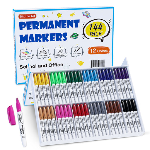 Shuttle Art Oil-based Marker Color Pen Marker Set Art Marker Fine print  48color