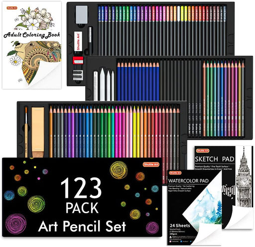 Professional Pencils Set - 52 Pack — Shuttle Art