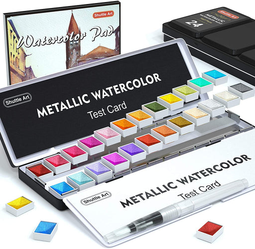 Travel Watercolor Paint Set 24 Warm Colors – ZenARTSupplies –  ZenARTSupplies