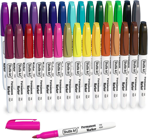 Black Permanent Markers - Set of 70 — Shuttle Art