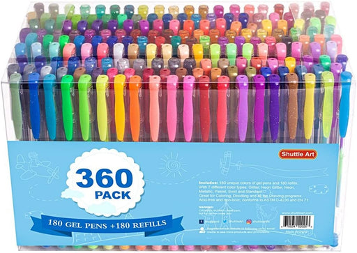 Unique Colors Gel Pens - Set of 120 — Shuttle Art