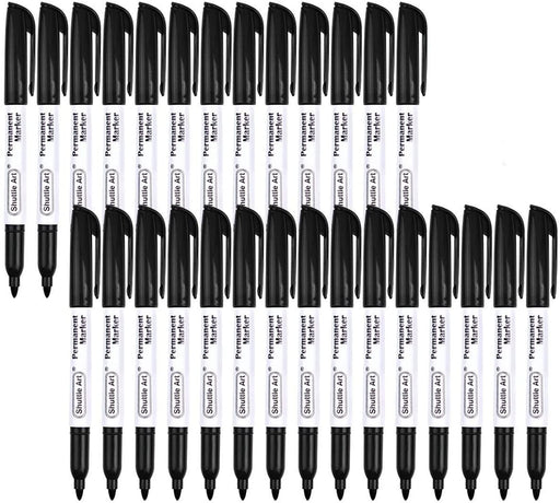 Black Permanent Markers - Set of 70 — Shuttle Art