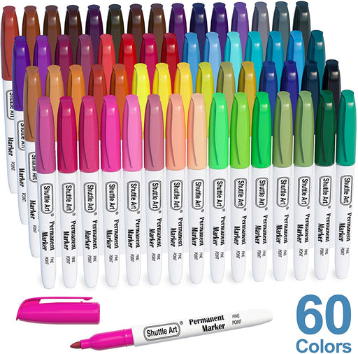 24ct Rainbow Fine Permanent Markers by Artsmith