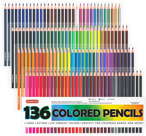 Colored Pencils - Set of 180 — Shuttle Art