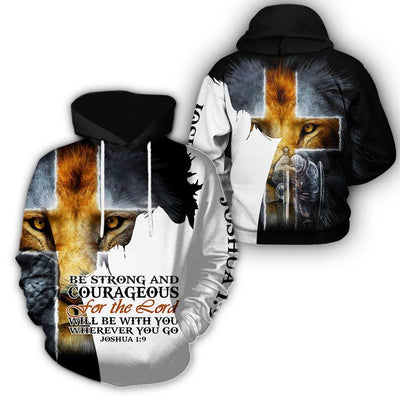 courageous tiger hoodie