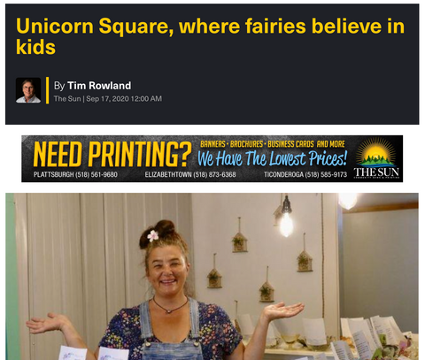 Unicorn Square Where Fairies Believe in Kids