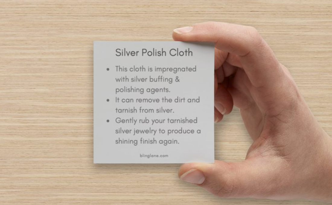 Blinglane Silver Polish Cloth