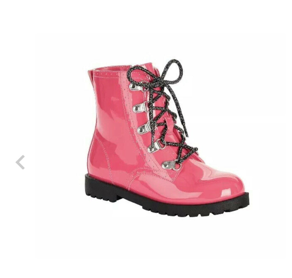 hot pink girls boots