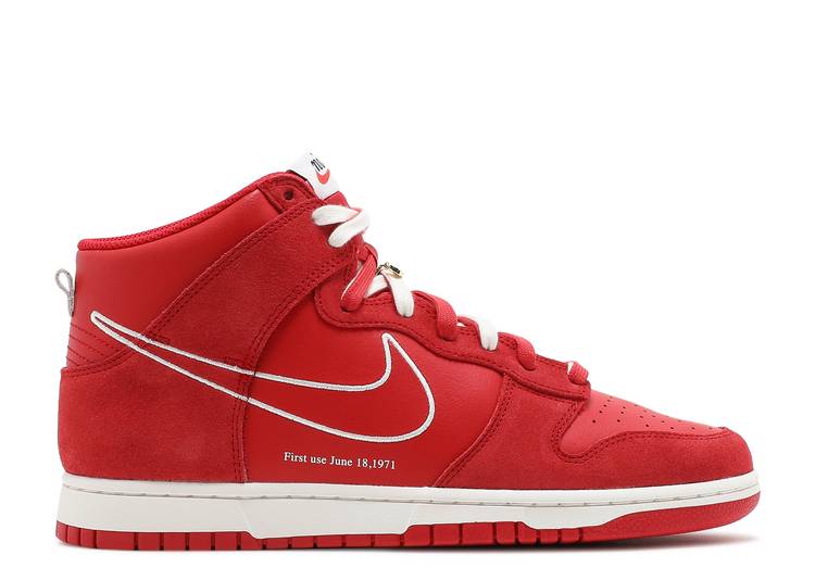 Nike Dunk high First Use Red