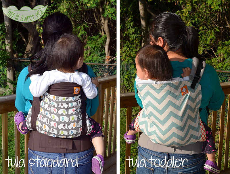 Tula Carrier: Standard vs. Toddler