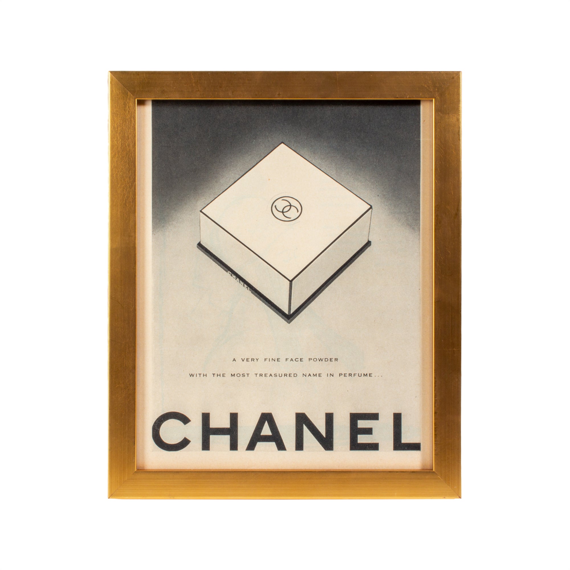 Vintage French Chanel Cosmetics Advertisement – Laurier Blanc
